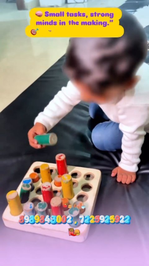 New Horizons Child Development Centre — therapy session at our Rewa centre